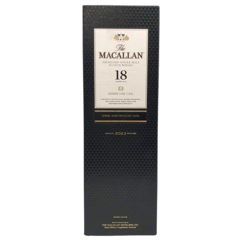 ザ マッカラン 18年 シェリーオーク 空き箱 化粧箱 カートン The MACALLAN【C3】