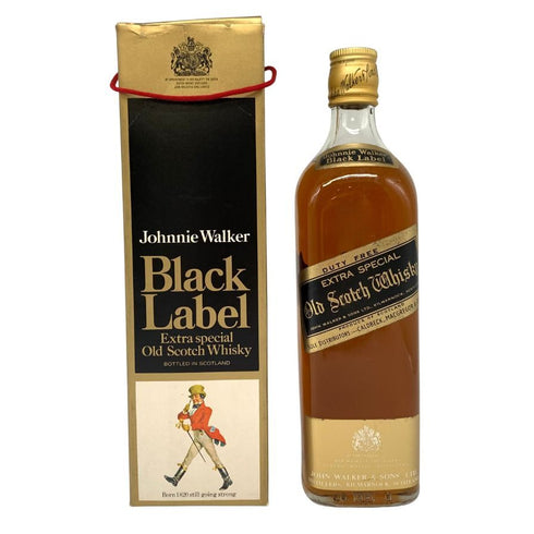 ジョニーウォーカー ブラックラベル エクストラ スペシャル 特級 金キャップ 750ml 43% JOHNNIE WALKER BLACK LABEL EXTRA SPECIAL スコッチウイスキー【G4】