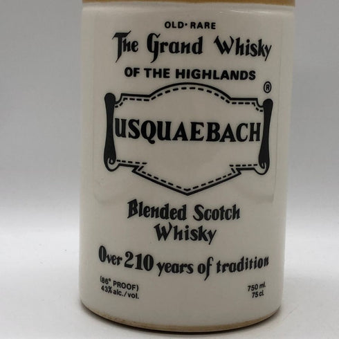ウシュクベ ストーンフラゴン 陶器ボトル 750ml 43% USQUAEBACH Stone Flagon スコッチウイスキー1371g【N1】