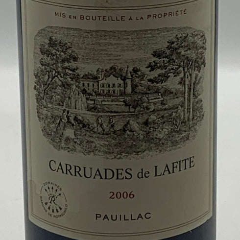 カリュアド ド ラフィット 2006 750ml 12.5% CARRUADES de LAFITE ブルゴーニュワイン【L4】