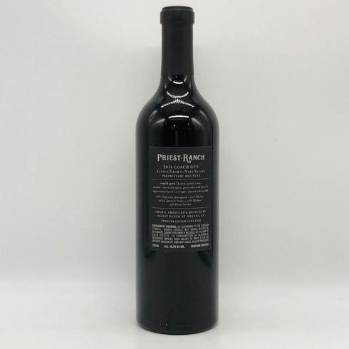 プリースト ランチ コーチ グン 2014 750ml 15.3% Priest Ranch Coach gun カリフォルニアワイン【C3】