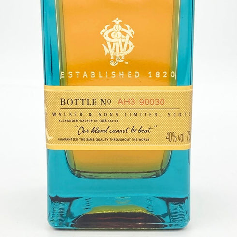 ジョニーウォーカー ブルーラベル 750ml 43% Johnnie Walker スコッチウイスキー【Z1】