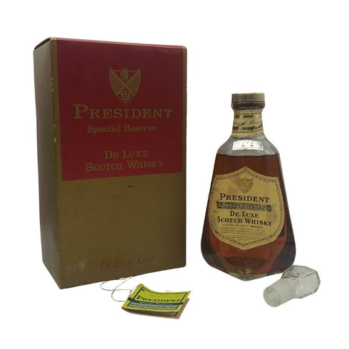 プレジデント スペシャル リザーブ デラックス 750ml 43% PRESIDENT SPECIAL RESERVE DE LUXE スコッチウイスキー【S0】