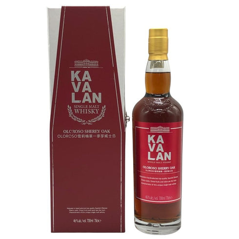 カヴァラン シングルモルト オロロソシェリーオーク 46% 700ml KAVALAN OLOROSO SHERRY OAK ウイスキー【R2】