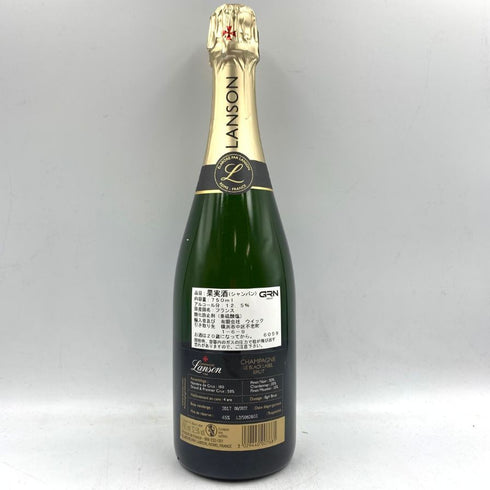ランソン ブラックラベル ブリュット 750ml 12.5% LANSON BLACK LABEL BRUT 【D4】