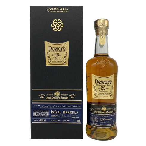 デュワーズ 25年 シグネチャー ダブルエイジ ロヤル ブラックラ 700ml 40% Dewar's ROYAL BRACKLA スコッチウイスキー【C1】
