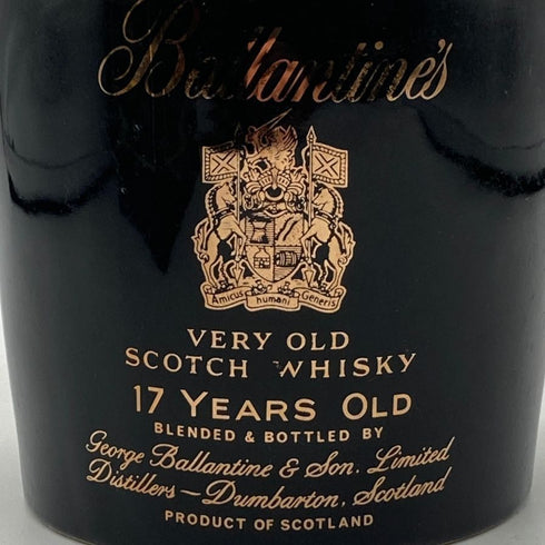バランタイン 17年 ベリーオールド 陶器ボトル 750ml 43% Ballantine's VERY OLD スコッチウイスキー1428g【G2】