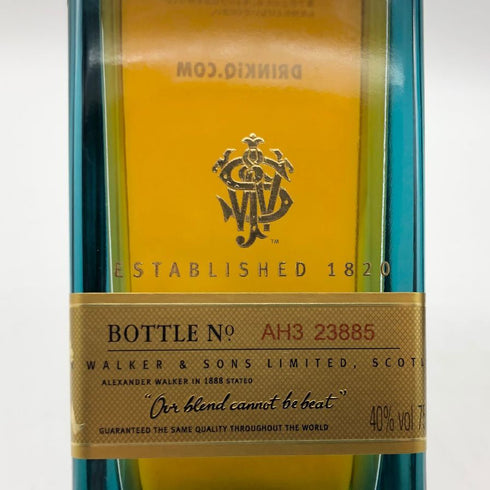 ジョニーウォーカー ブルーラベル 750ml 43% Johnnie Walker スコッチウイスキー【I4】