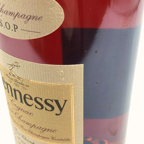 ヘネシー VSOP ファインシャンパーニュ スリムボトル クリアボトル 700ml 40% Hennessy VSOP コニャック【F4】