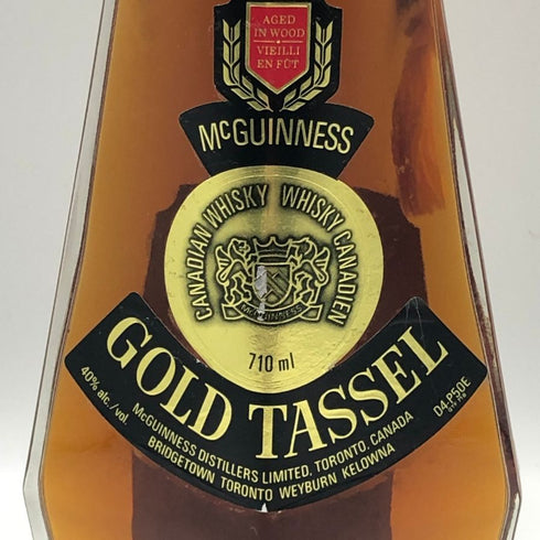 ゴールド タッセル 7年 マックギネス 710ml 40% 特級表記 GOLD TASSEL McGUINESS スコッチウイスキー【G2】