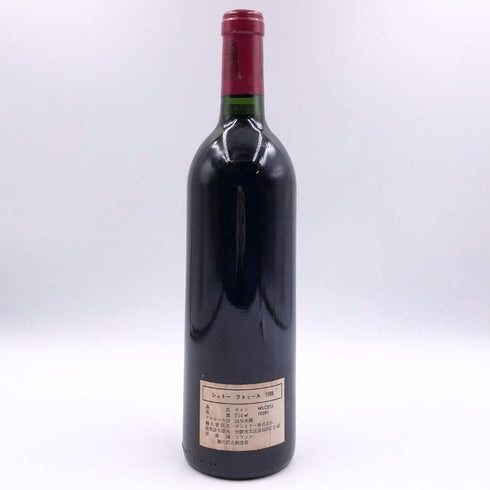 シャトー ラトゥール 1988 750ml CHATEAU LATOUR ボルドーワイン【P2】