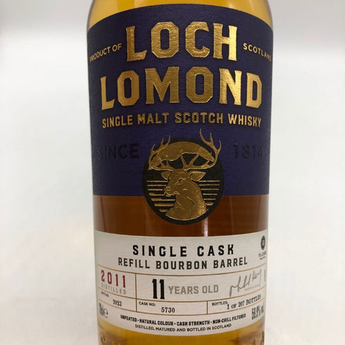 ロッホローモンド11年 シングル カスク 2011-2021 700ml 59.9% LOCH LOMOND スコッチウイスキー【O2】