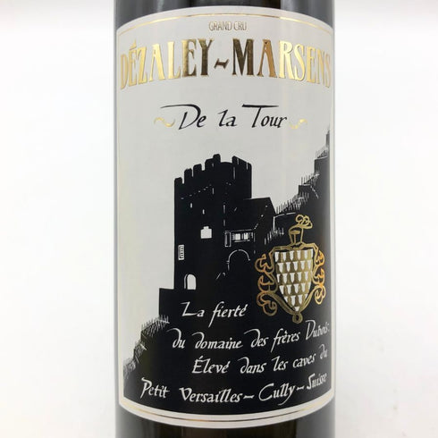 デザレー マルサンス グラン クリュ ド ラ トゥール 2022 700ml 12.8% DEZALEY-MARSENS 白ワイン【M4】