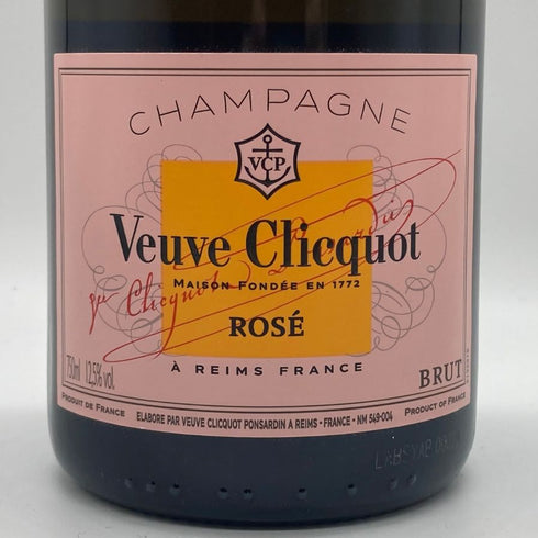 ヴーヴ クリコ ロゼ ローズラベル 750ml 12.5% Veuve Clicquot Rose Label シャンパン【N4】