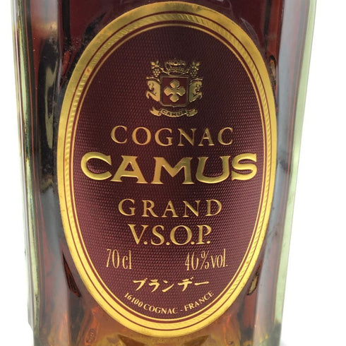 カミュ グランド VSOP クリアボトル 700ml 40% CAMUS GRAND ブランデー【E1】
