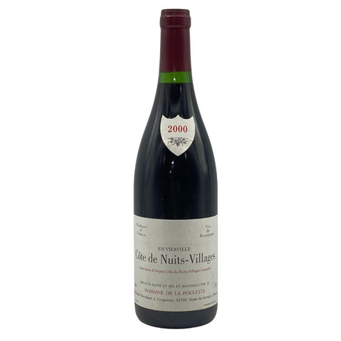 ドメーヌ ド ラ プレット コート ド ニュイ ヴィラージュ ヴィエルヴィル 2000 13% 750ml DOMAINE DE LA POULETTE ブルゴーニュワイン【I1】