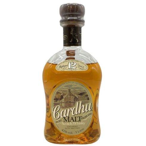 カーデュ 12年 ピュアモルト 1000ml 43% CARDHU PURE MALT 【A4】