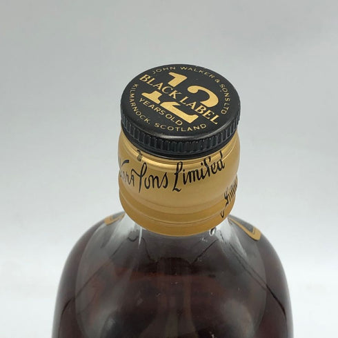 ジョニーウォーカー ブラックラベル 12年 エクストラ スペシャル 黒金キャップ 750ml 43% Johnnie Walker BLACK LABEL EXTRA SPECIAL スコッチウイスキー【F4】