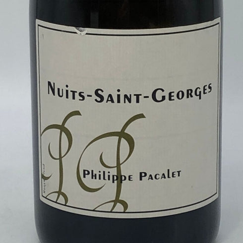 フィリップ パカレ ニュイ サン ジョルジュ ブラン 2015 750ml 12.5% Philippe Pacalet Nuits Saint Georges 白ワイン【F1】