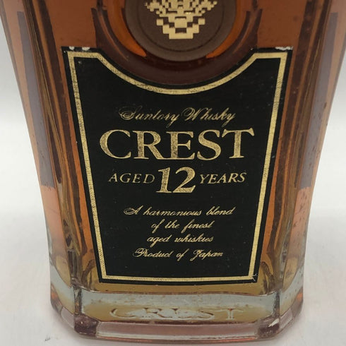 東京都限定◆サントリー クレスト 12年 響マーク 700ml 43% SUNTORY CREST 【S2】