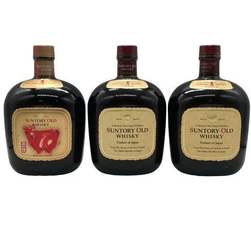 東京都限定◆サントリーオールド 【3本セット】丑年 750ml 700ml 40% SUNTORY 【20】