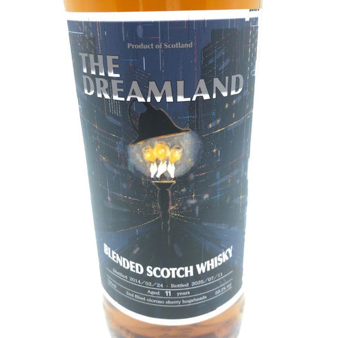 東京都限定◆秩父令和商会 THE DREAMLAND 11年 ブレンデッド ウイスキー 2nd Filled Oloroso Sherry Hogshead 700ml 59.2% 【D4】