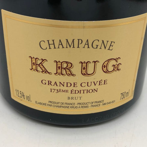 クリュッグ ブリュット 白 750ml 12.5% KRUG BRUT シャンパン【A0】