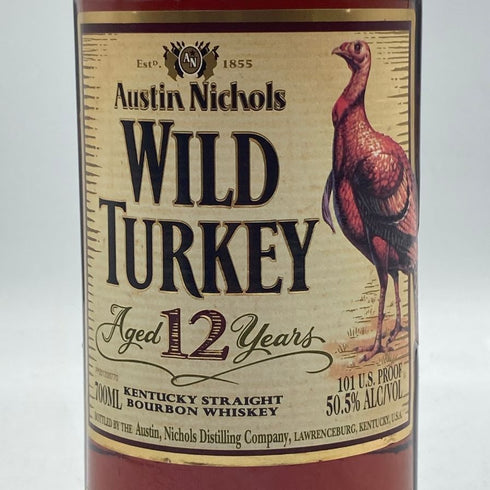 ワイルドターキー 12年 赤キャップ 700ml WILD TURKEY バーボン【I1】