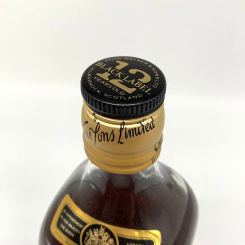 ジョニーウォーカー ブラックラベル 12年 エクストラ スペシャル 黒金キャップ 750ml 43% Johnnie Walker BLACK LABEL EXTRA SPECIAL スコッチウイスキー【M4】
