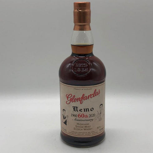 グレンファークラス ねも 60周年 プライベートボトル シングルモルト 700ml 59.5% Glenfarclas スコッチウイスキー【S2】
