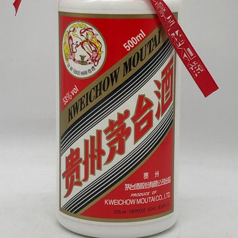 貴州茅台酒 マオタイ酒 天女ラベル 2018 53% 500ml MOUTAI KWEICHOW 中国酒959g【L4】