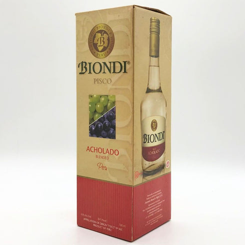 ピスコ アチョラード BIONDI 500ml 42%【V4】