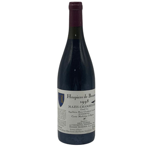 オスピス ド ボーヌ マジ シャンベルタン グランクリュ キュヴェ マドレーヌ コリニョン 1998 750ml 13.5% Hospices de Beaune Mazis Chambertin Grand Cru Cuvee Madeleine Collignon ブルゴーニュワイン【P2】