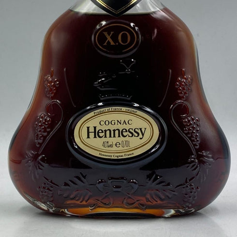ヘネシーXO クリアボトル 金キャップ 700ml 40% Hennessy コニャック【T4】