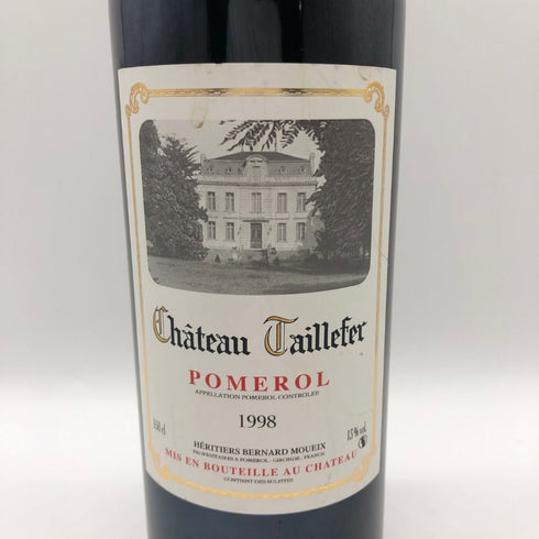 シャトー タイユフェール ポムロル 1998 1500ml 13% Chateau Taillefer POMEROL ボルドーワイン【L4】