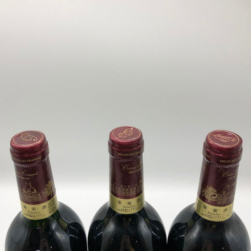赤ワイン6本まとめ シャトー ド ティレガン 2003 750ml 12.5% Château de Tiregand 赤ワイン【20】