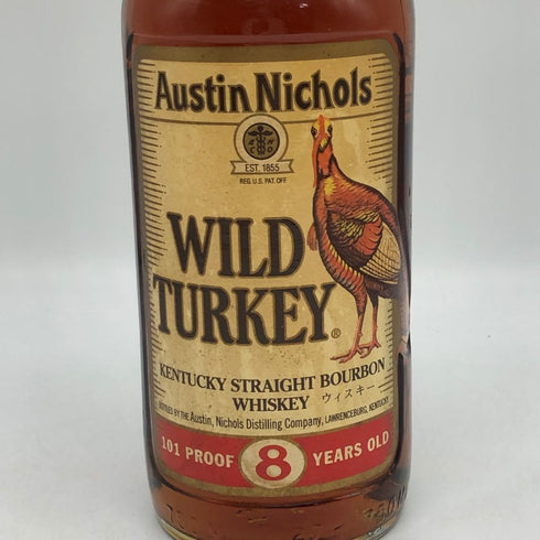ワイルドターキー 8年 101proof 750ml 50.5% Wild Turkey バーボン【A4】