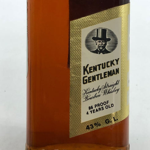 ケンタッキー ジェントルマン 750ml 43% KENTUCKY GENTLEMAN アメリカウイスキー【A3】