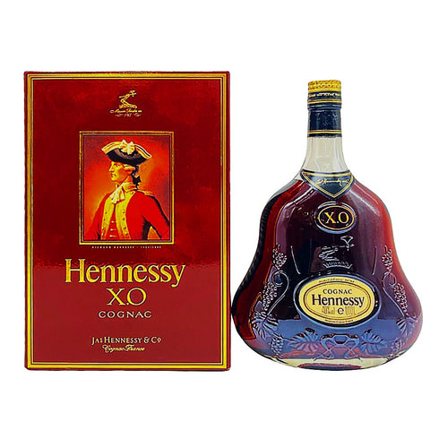 ヘネシー XO 金キャップ クリアボトル 1000ml Hennessy コニャック【K】