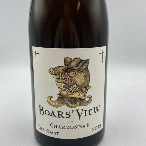 ボアズ ビュー シャルドネ ザ コースト 2019 750ml 14.5% BOARS VIEW CHARDONNAY THE COAST 白ワイン【P4】