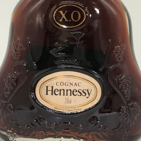 ヘネシーXO クリアボトル 金キャップ 700ml 40% Hennessy コニャック【U4】