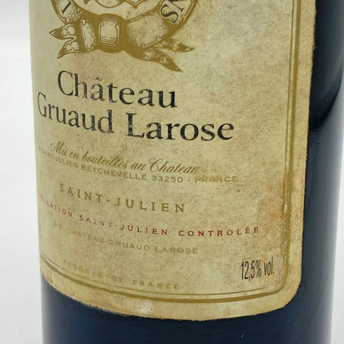 シャトー グリュオ ラローズ サンジュリアン 1990 750ml 12.5% CHATEAU GRUAUD LAROSE ボルドーワイン【R1】