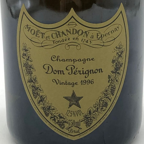ドンペリニヨン ヴィンテージ 白 1996 750ml 12.5% Dom Perignon Vintage シャンパン【U4】