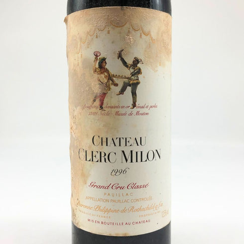 シャトー クレール ミロン 1996 750ml 12.5% CHATEAU CLERC MILON ボルドーワイン【O1】