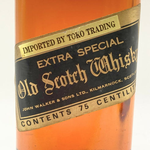 ジョニーウォーカー ブラックラベル エクストラ スペシャル 特級 金キャップ 760ml 43% JOHNNIE WALKER BLACK LABEL EXTRA SPECIAL 【O】