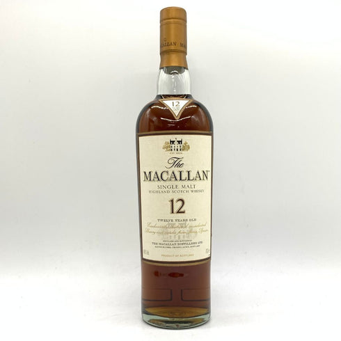 マッカラン 12年 ハイランド シェリーオーク 旧ボトル 700ml 40% MACALLAN HIGHLAND SHERRY OAK 【T4】