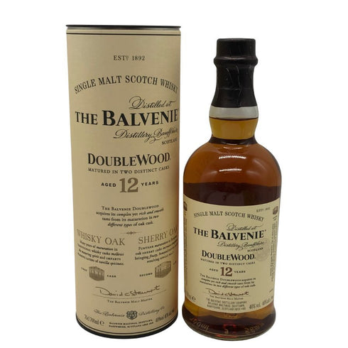 ザ バルヴェニー12年 ダブルウッド 700ml 40% THE BALVENIE スコッチウイスキー【V0】