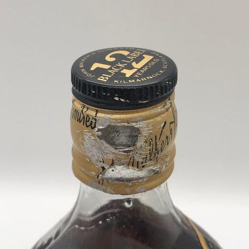 ジョニーウォーカー ブラックラベル エクストラスペシャル 12年 黒金キャップ 750ml 43% Johnnie Walker BLACK LABEL EXTRA SPECIAL スコッチウイスキー【B1】