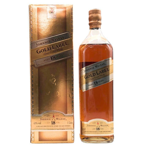 ジョニー ウォーカー 18年 ゴールドラベル 1000ml 40% Johnnie Walker Gold Label スコッチウイスキー【N1】
