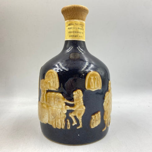 東京都限定◆サントリー 新洋酒天国 発売記念 ウイスキー特級 有田焼 760ml 43% SUNTORY 1273g【V4】